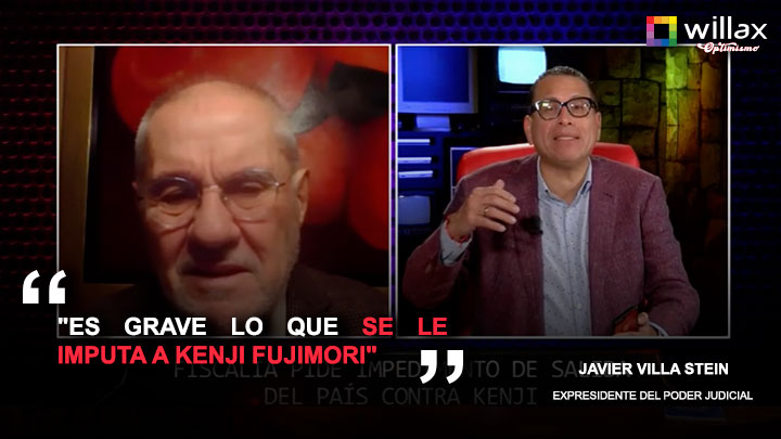 Javier Villa Stein: "Es grave lo que se le imputa a Kenji Fujimori"