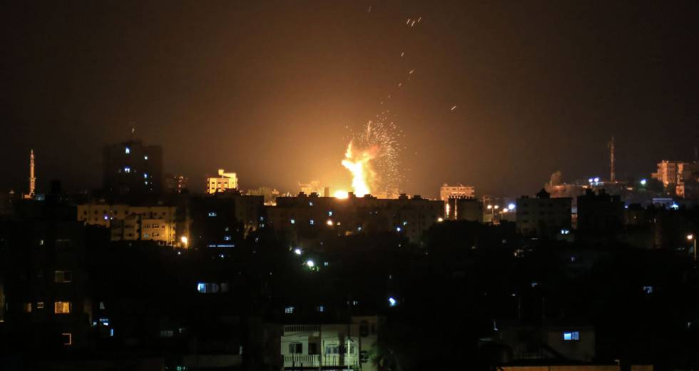 Israel bombardea Gaza tras lanzamientos de cohetes contra su territorio