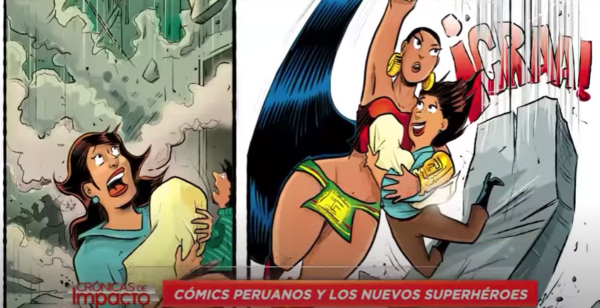 Portada: Crónicas de Impacto: Cómics peruanos y los nuevos superhéroes