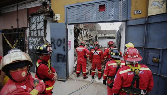 Identifican a propietarios del inmueble donde murió sepultado obrero