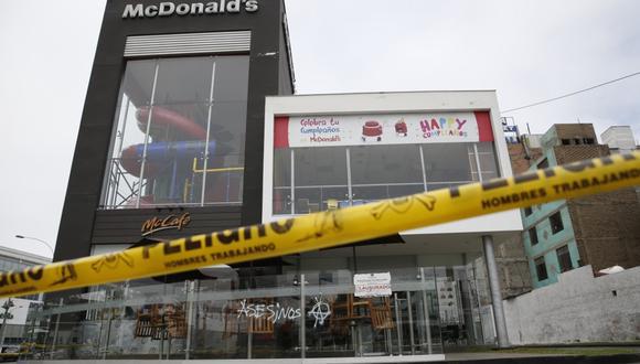 Fiscalía archivó investigación por muerte de jóvenes en McDonalds de Pueblo Libre