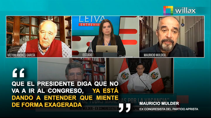 Portada: Mauricio Mulder: "Que el Presidente diga que no irá al Congreso, denota que miente de forma exagerada"