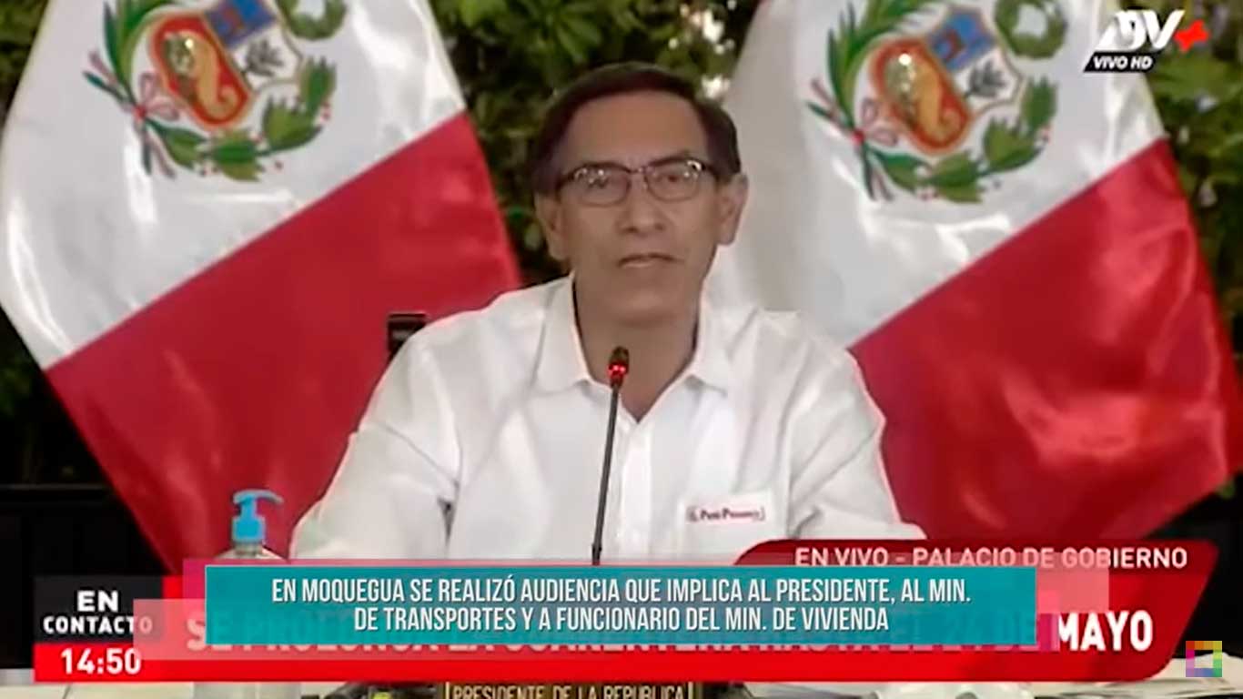 En Moquegua se realizó audiencia que implican al Presidente, Ministro de Transportes y Funcionario de Ministerio de Vivienda