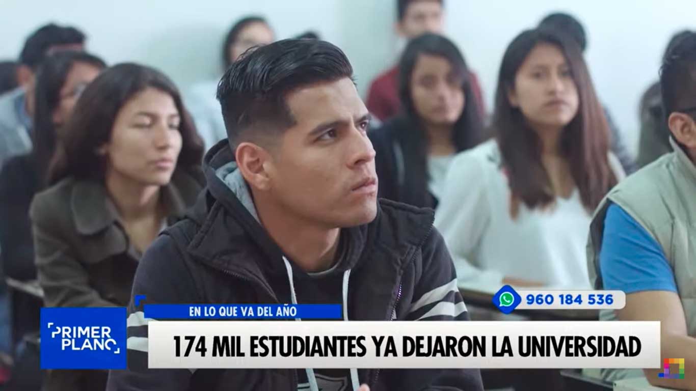 Portada: 174 mil estudiantes ya dejaron la Universidad