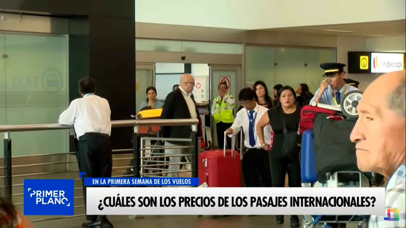 Portada: ¿Cuáles son los precios de los pasajes internacionales?