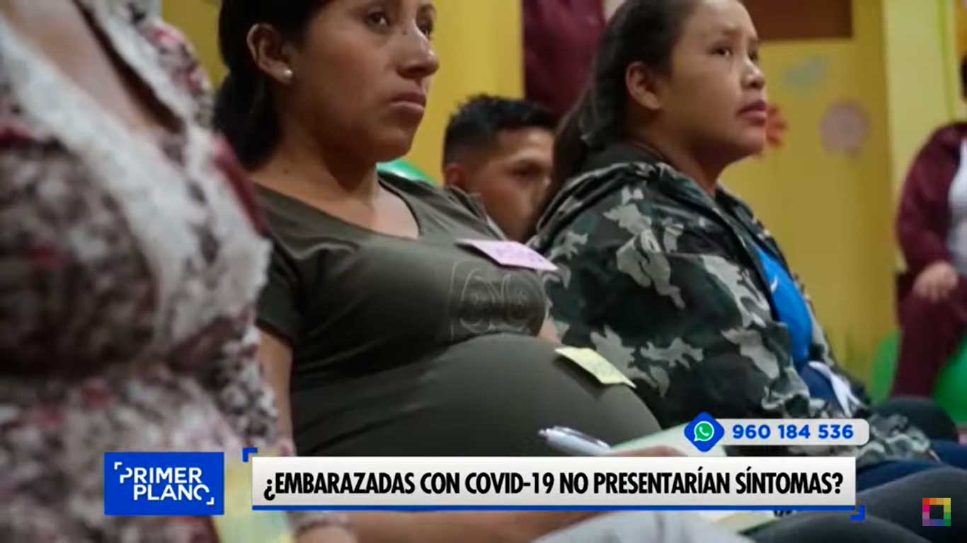 ¿Embarazadas con covid-19 no presentarían síntomas?