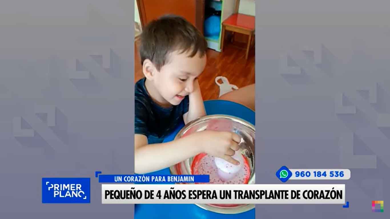 Pequeño de 4 años espera un transplante de corazón