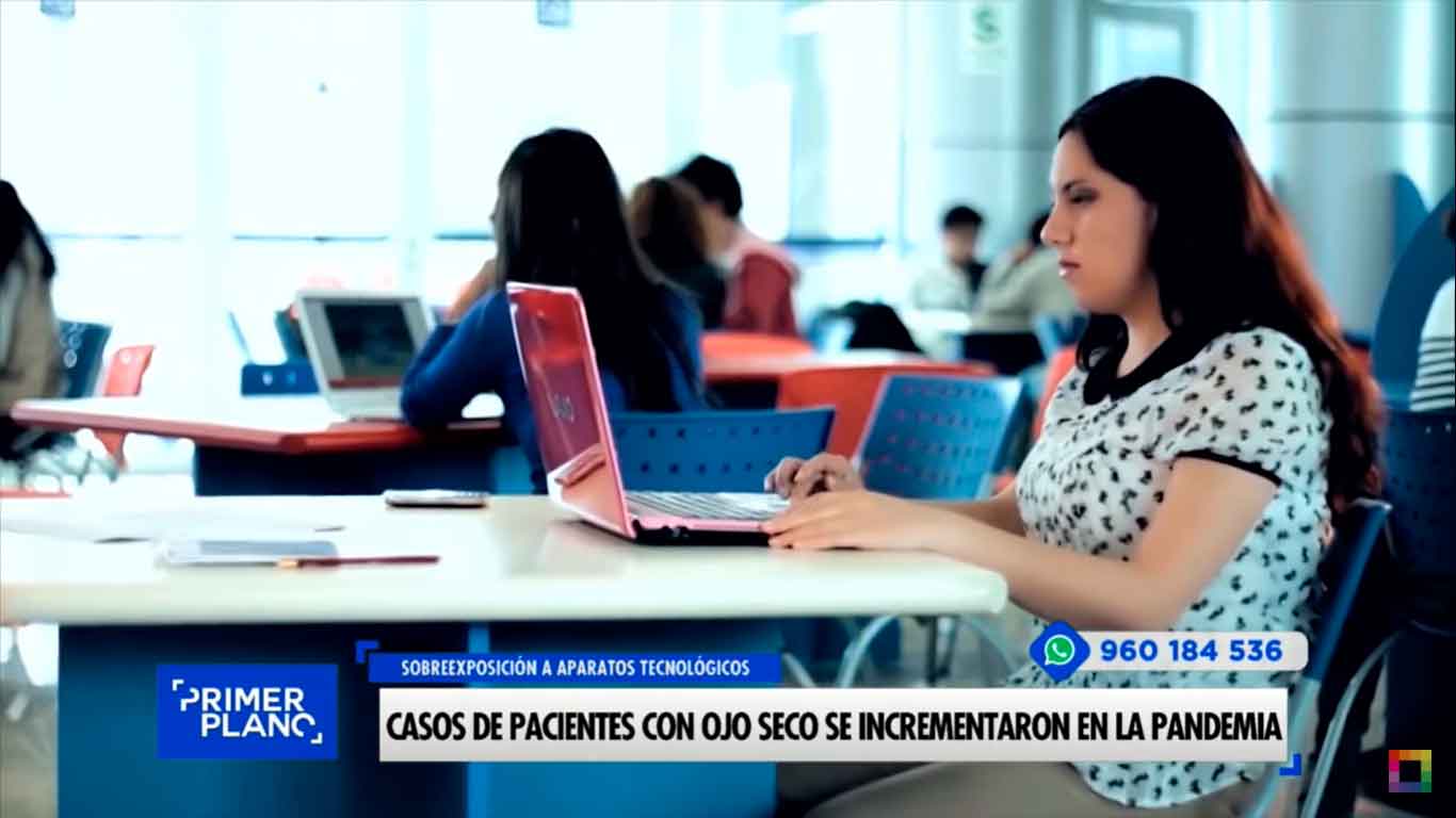 Portada: Casos de pacientes con ojo seco se incrementaron en pandemia