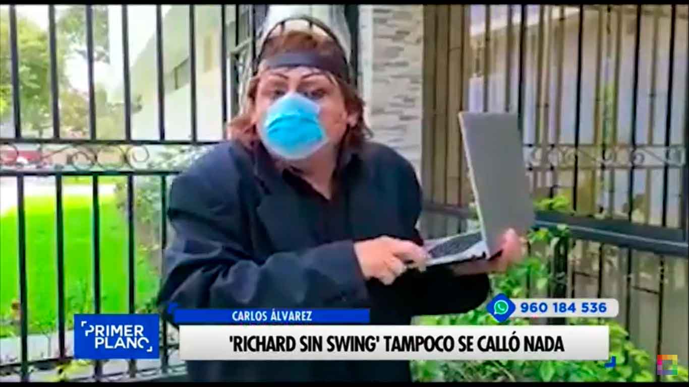 Portada: Richard sin Swing tampoco se calló nada