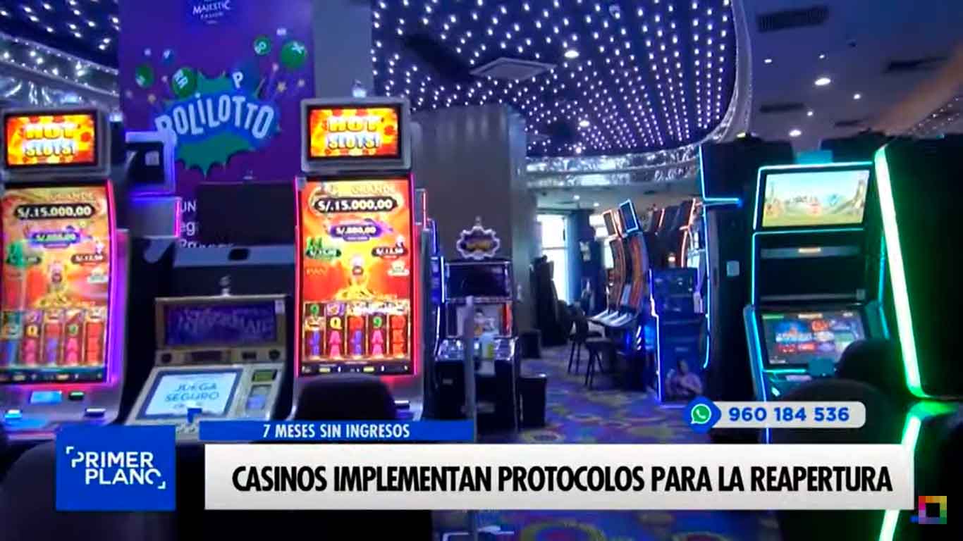 Casinos implementan protocolos para la reapertura