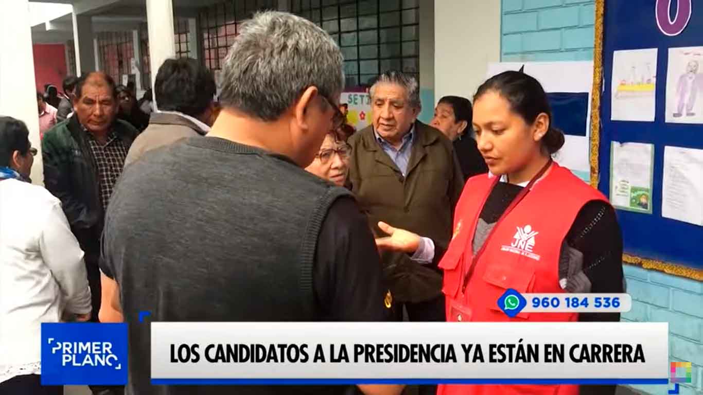 Los candidatos a la presidencia ya están en carrera