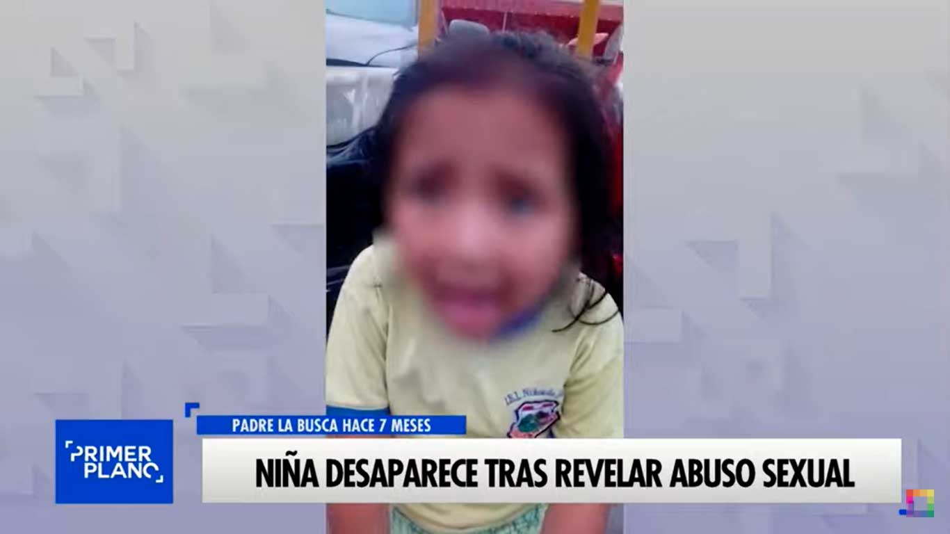 Niña desaparece tras revelar abuso sexual