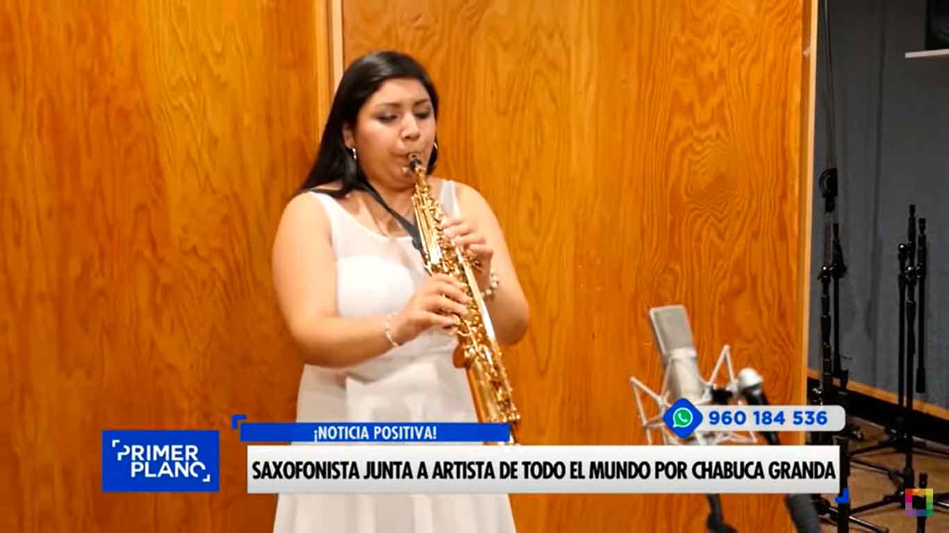 Portada: Saxofonista junta a artistas de todo el mundo por Chabuca Granda