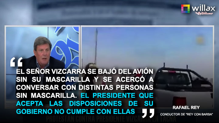 Portada: Rafael Rey: "El Presidente que acepta las disposiciones de su Gobierno no cumple con ellas"