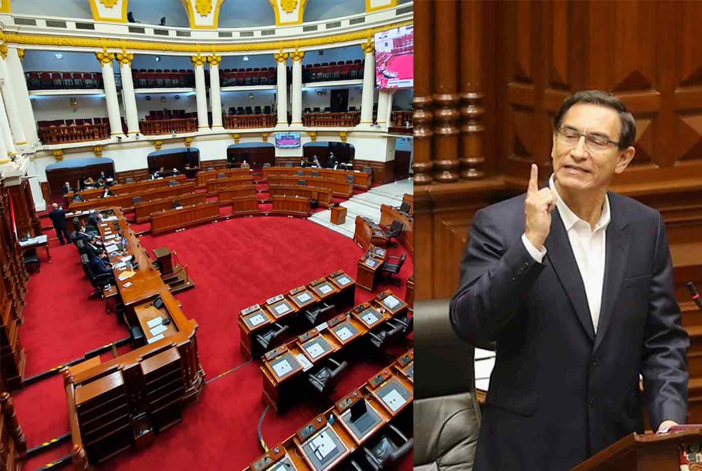 Portada: Congreso rechazó moción de vacancia contra el Presidente Martín Vizcarra