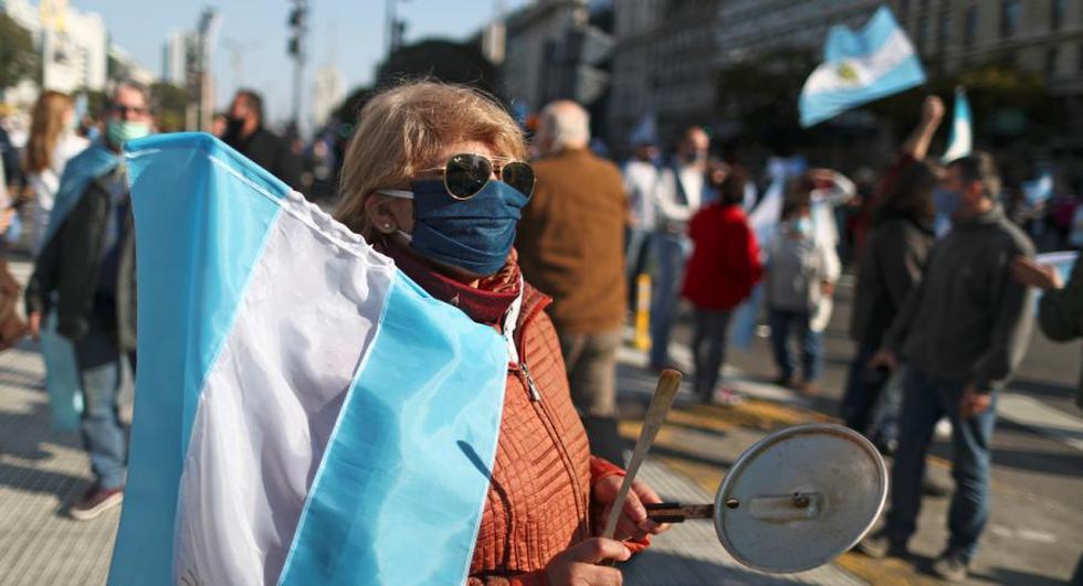 Portada: Argentina sobrepasa al Perú en contagios y se convierte en el séptimo país con más casos