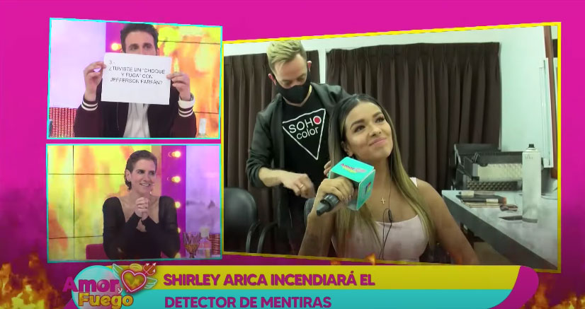 Shirley Arica reveló que tuvo más de un “choque y fuga” con Jefferson Farfán