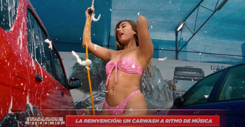 Portada: La reinvención: Un carwash a ritmo de música