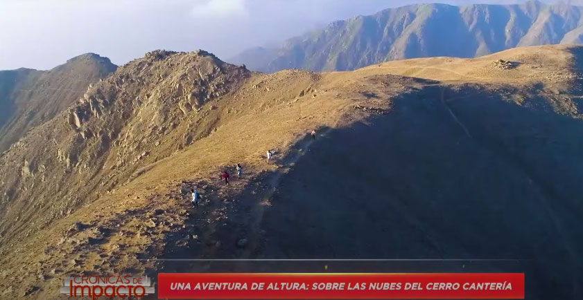 Portada: Una aventura de altura: Sobre las nubes del cerro Cantería