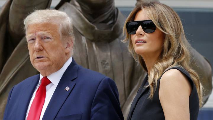 Portada: Donald Trump y su esposa dan positivo al coronavirus