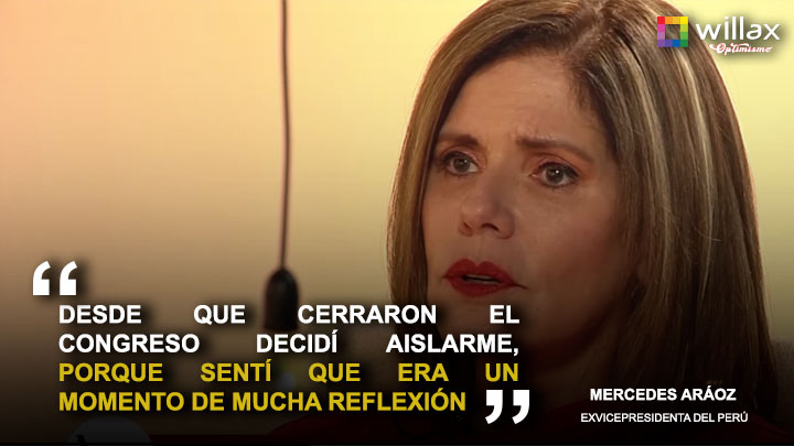 Mercedes Aráoz: "Luego del cierre del Congreso decidí autoexiliarme"