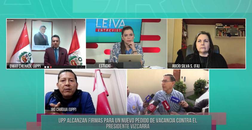 Milagros Leiva Entrevista: Congresistas debaten moción de vacancia contra Vizcarra