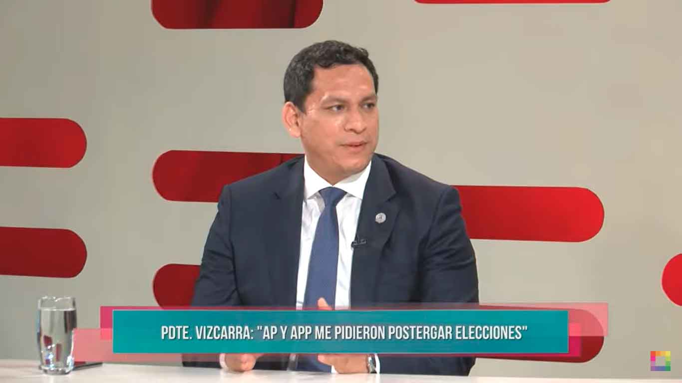 Portada: Luis Valdez: "Conmino al Presidente a indicar qué parlamentario de APP ha solicitado la postergación de elecciones"
