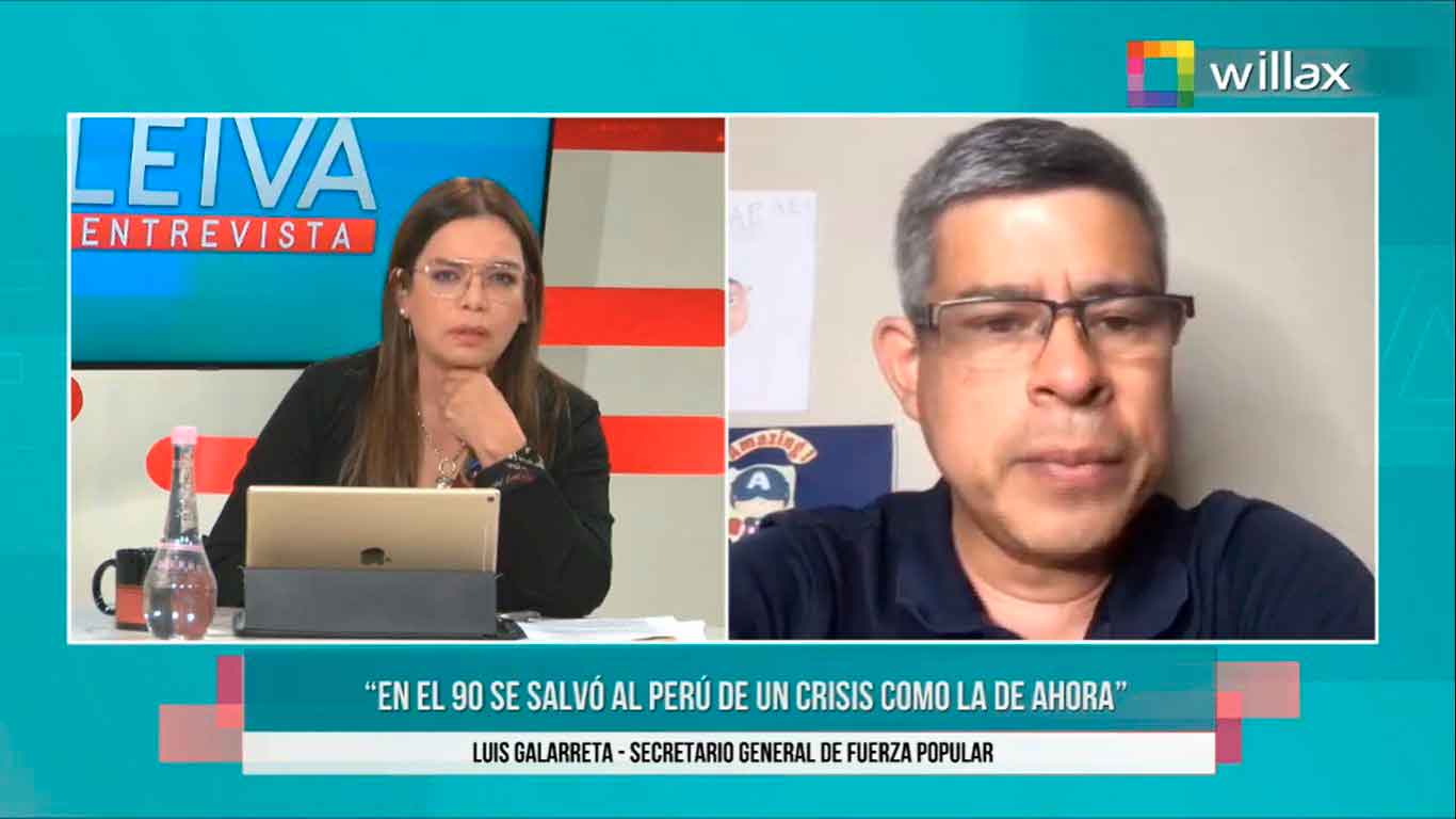 Portada: Luis Galarreta: "La clase del Chino tendrá audios que Alberto Fujimori mandaba desde Japón"