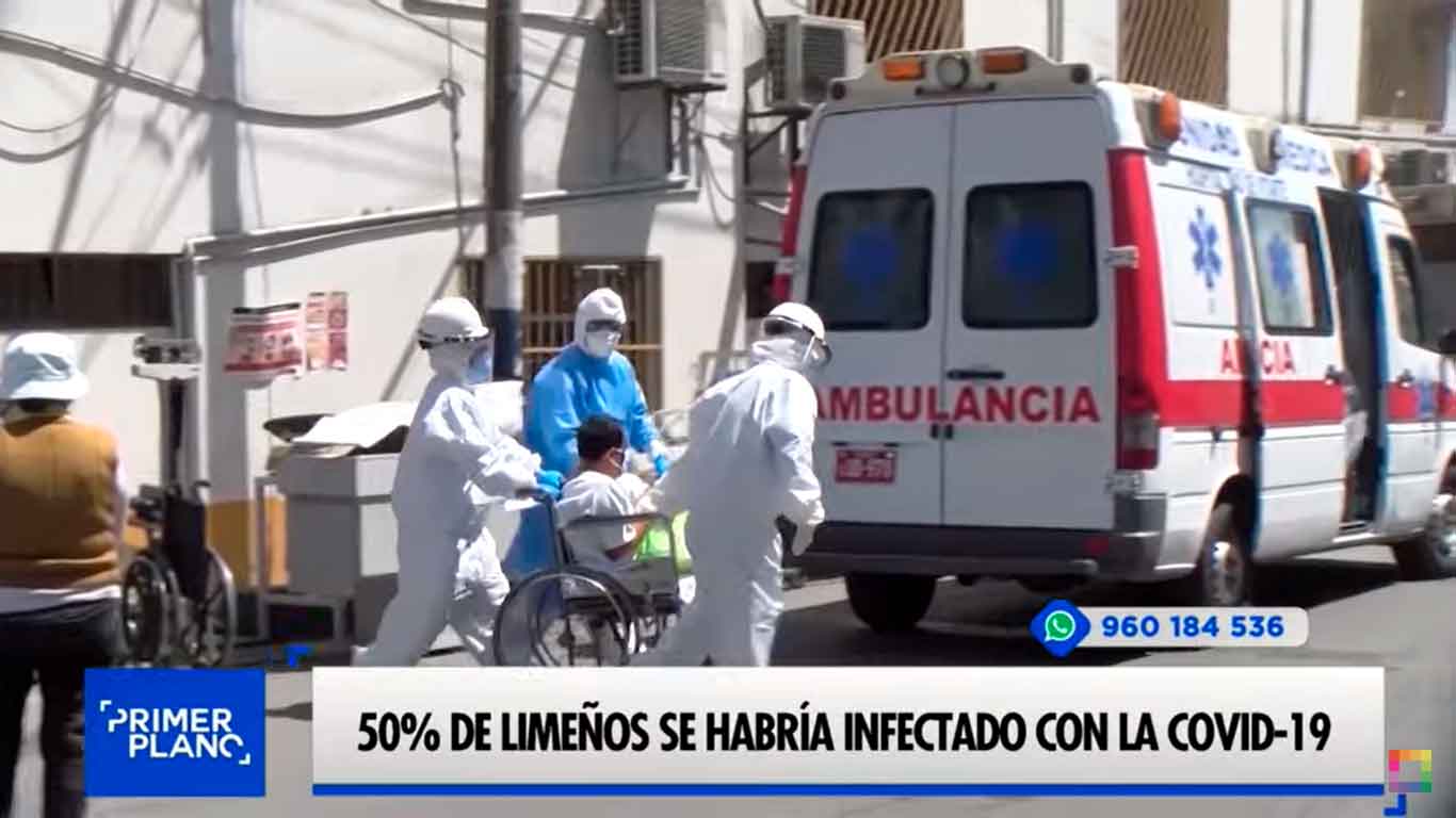 50% de limeños se habría infectado con la Covid-19