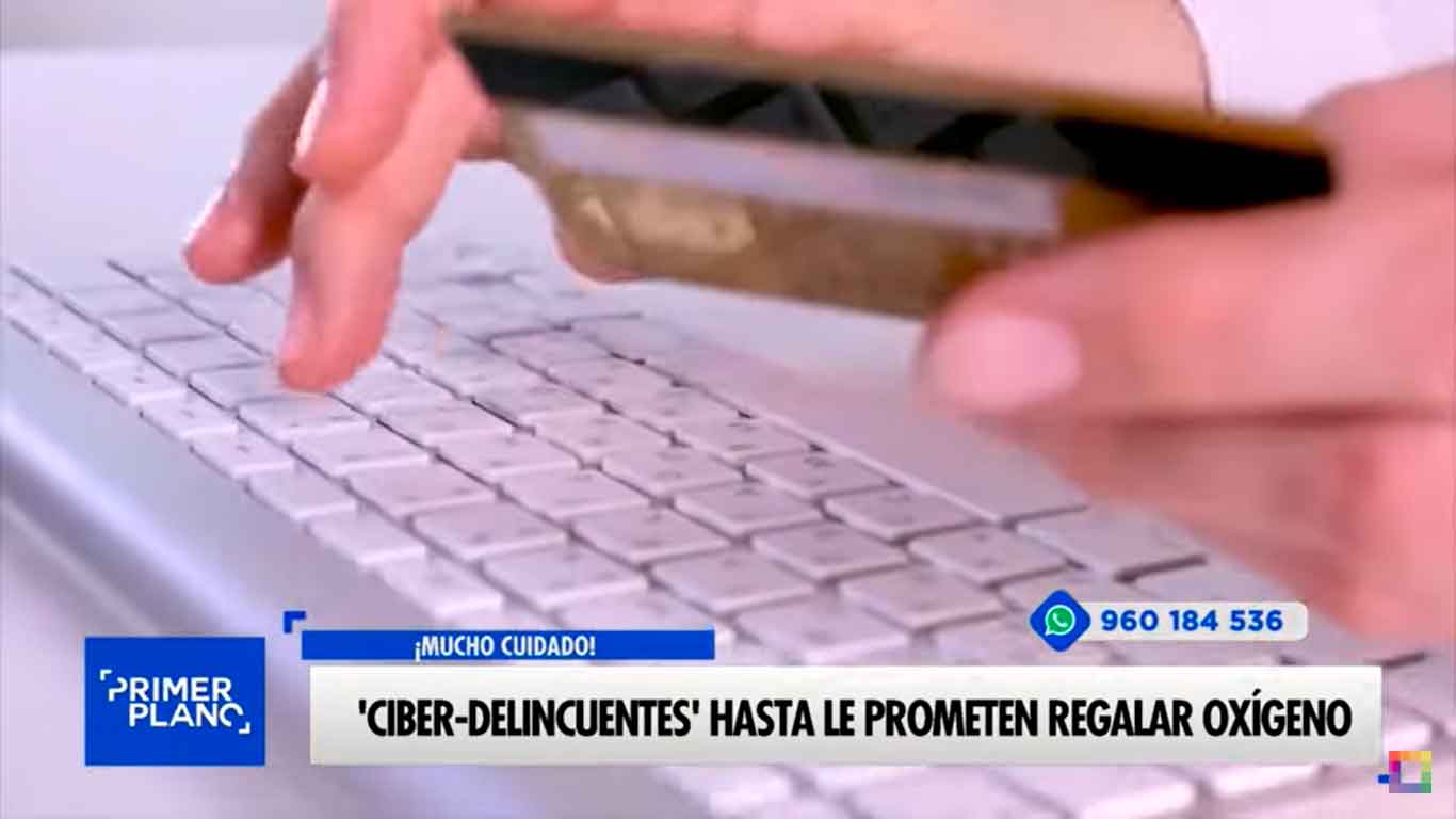 Ciber-delincuentes hasta prometen regalar el oxígeno