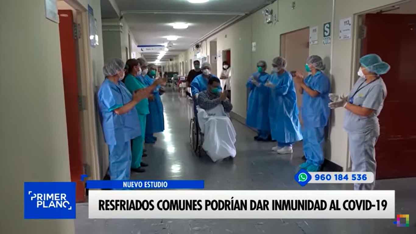 Portada: Resfriados comunes podrían dar inmunidad al Covid-19