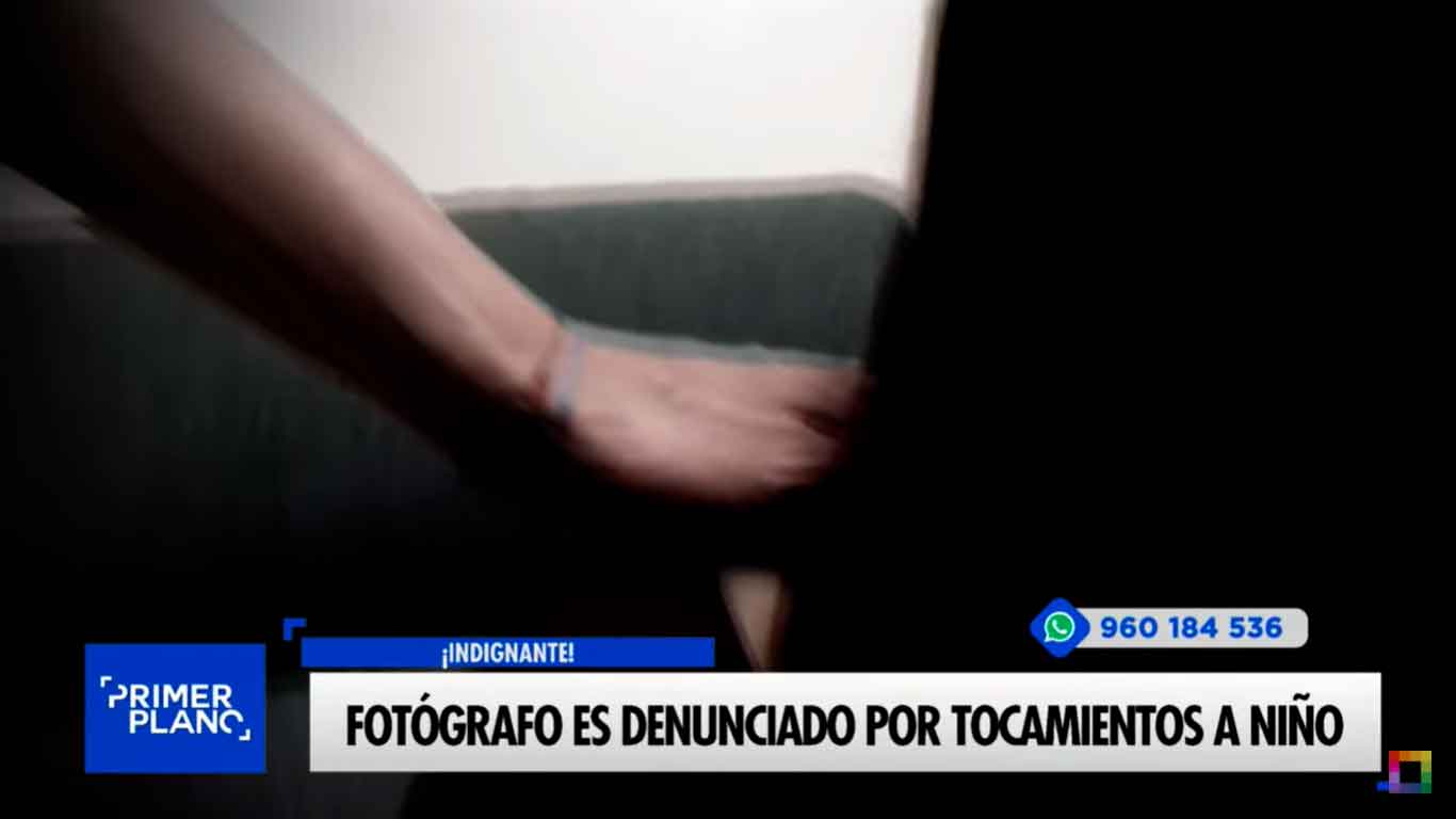 Fotógrafo es denunciado por tocamientos a niño