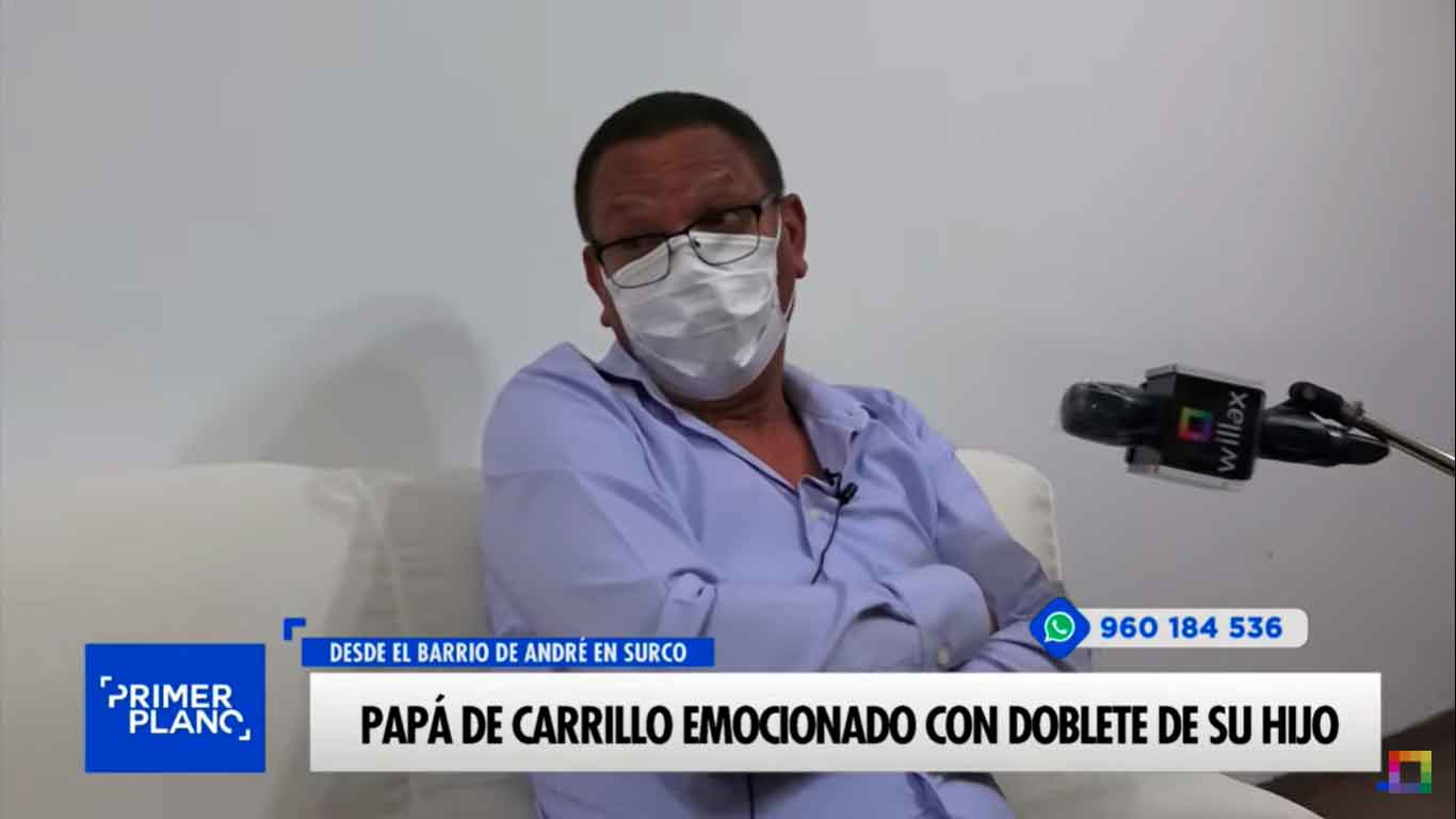 Papá de Carrillo emocionado con doblete de su hijo