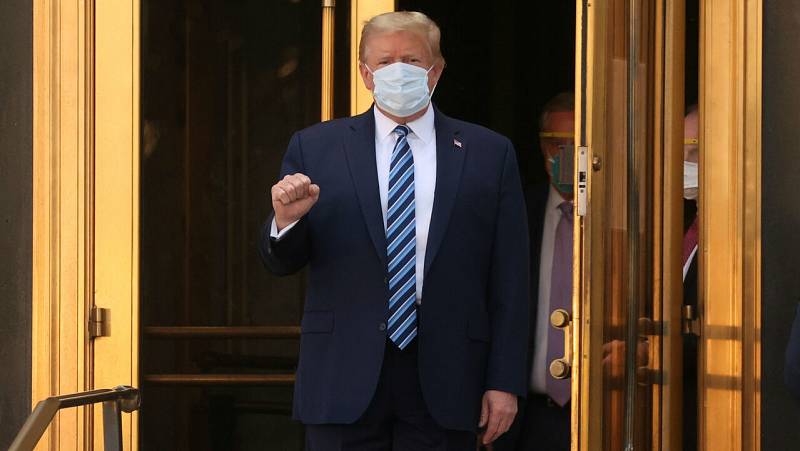 Portada: Twitter oculta tuit de Trump en el que compara al coronavirus con la gripe