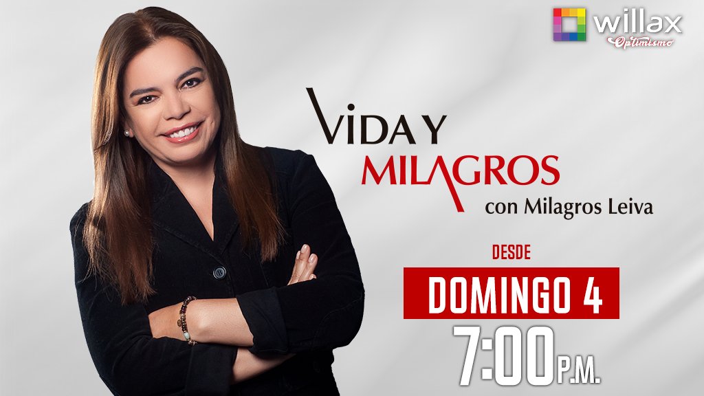 Portada: “Vida y Milagros”: Mañana se estrena el programa por Willax Televisión