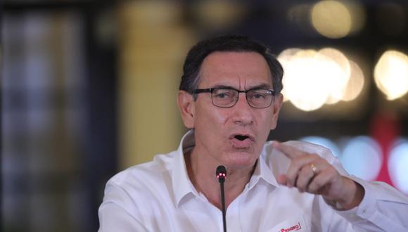 Portada: Martín Vizcarra: "Existe una intención de tratar de sacar al presidente"