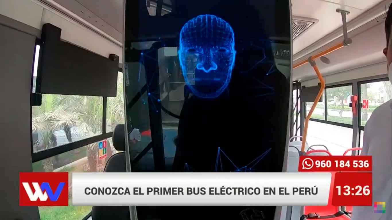 Conozca el primer bus eléctrico del Perú