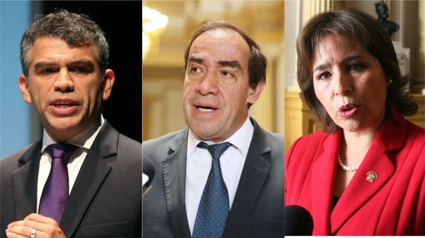 Guzmán, Lescano y Vílchez encabezan los resultados de las elecciones internas de sus partidos