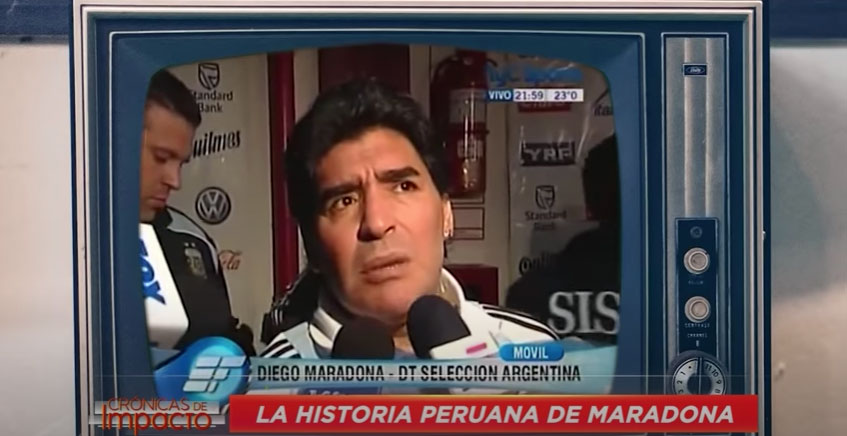 Crónicas de Impacto: La historia peruana de Maradona