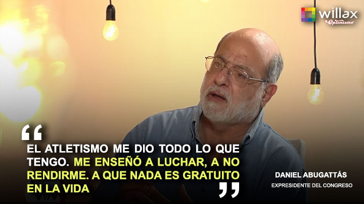 Portada: Daniel Abugattás: “El atletismo me dio todo lo que tengo. Me enseñó a luchar, a no rendirme”