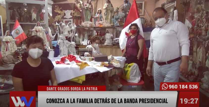 Conozca a la familia detrás de la banda presidencial