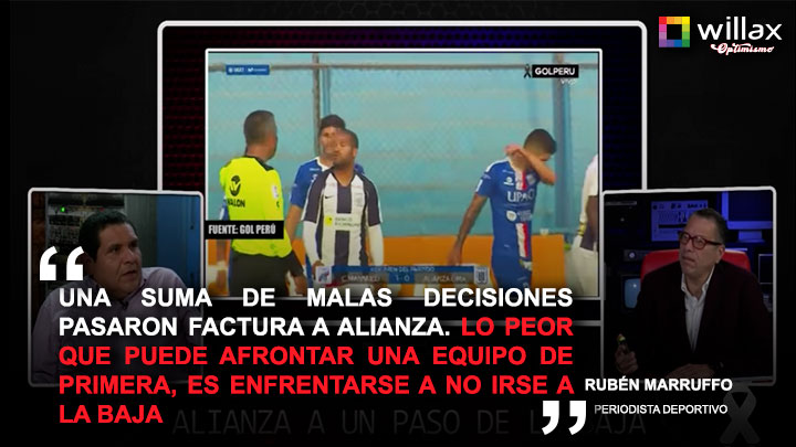 Portada: Rubén Marruffo: "Una suma de malas decisiones pasaron factura a Alianza Lima"