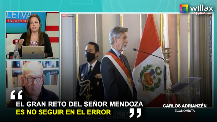 Carlos Adrianzén: "El gran reto de Waldo Mendoza es no seguir en el error"