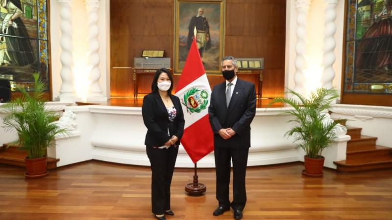 Keiko Fujimori: “Fuerza Popular escuchará propuestas de gabinete Bermúdez”