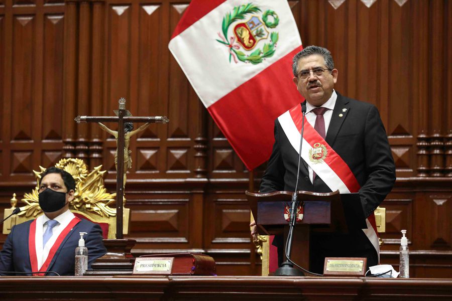 Paraguay es el primer país en saludar la presidencia de Manuel Merino