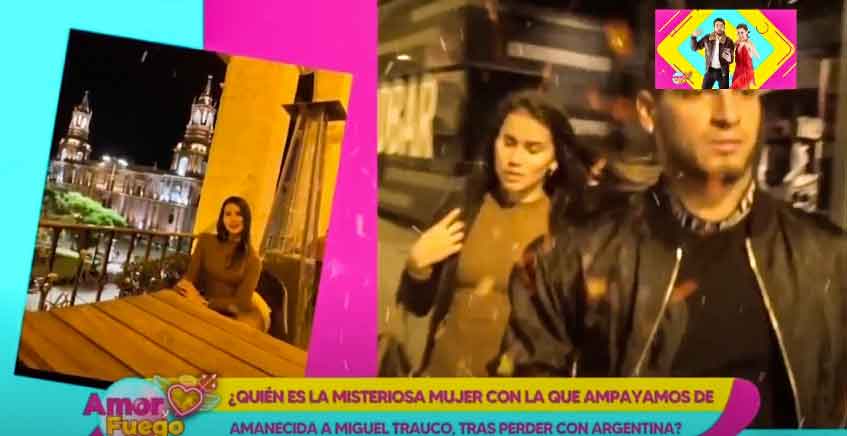 Portada: Amor y Fuego revela quién es la mujer que salió de hotel con Miguel Trauco