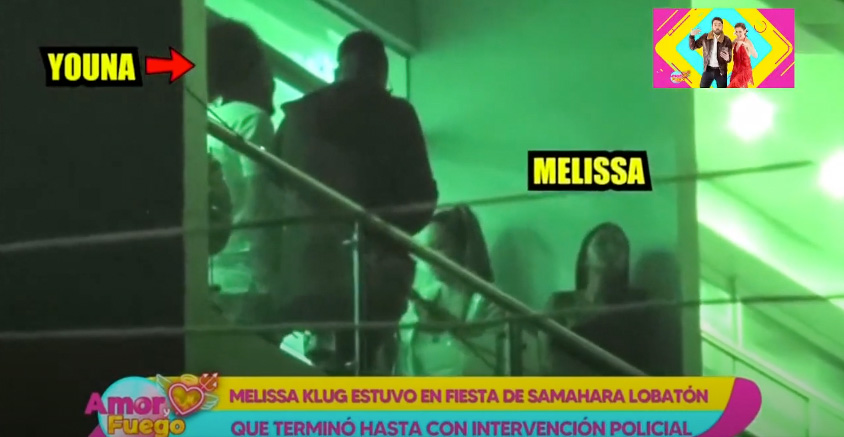 Melissa Klug estuvo en fiesta de Samahara Lobatón que terminó en intervención policial