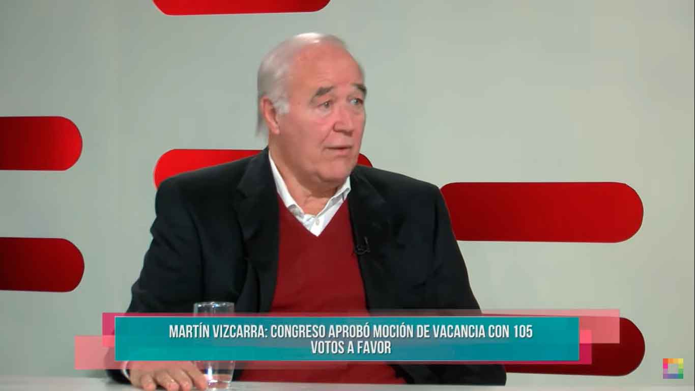 Portada: Víctor Andrés García Belaunde: "Diría que Vizcarra buscó el poder para buscar impunidad"