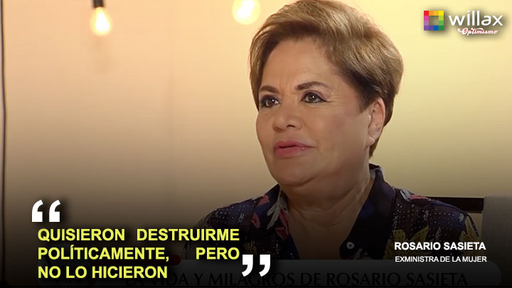 Rosario Sasieta: "Quisieron destruirme políticamente, pero no lo hicieron"