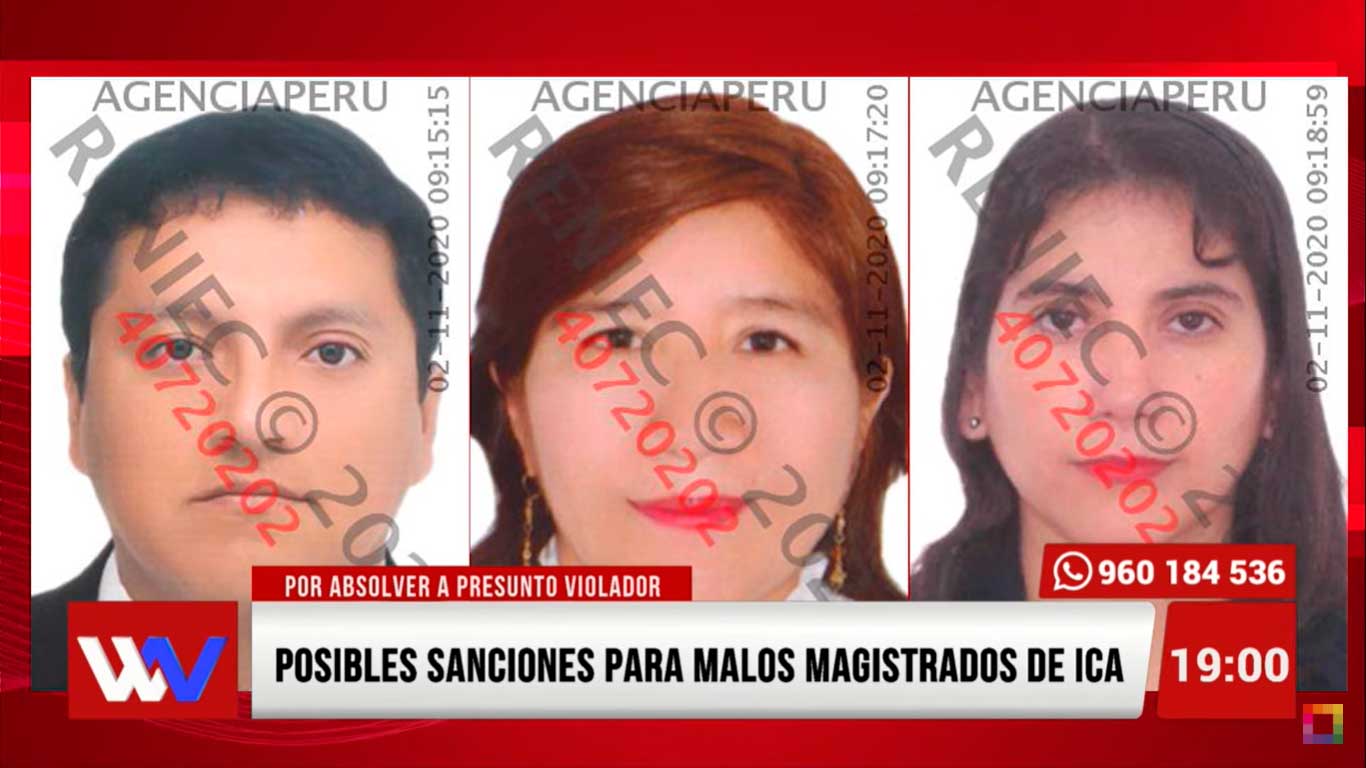 Portada: Posibles sanciones para malos magistrados de Ica